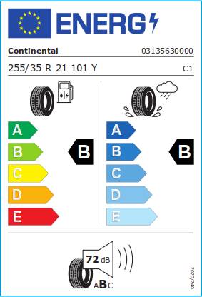 Continental EcoContact 6Q ( HL255/35 R21 101Y XL *, ContiSilent, EVc )