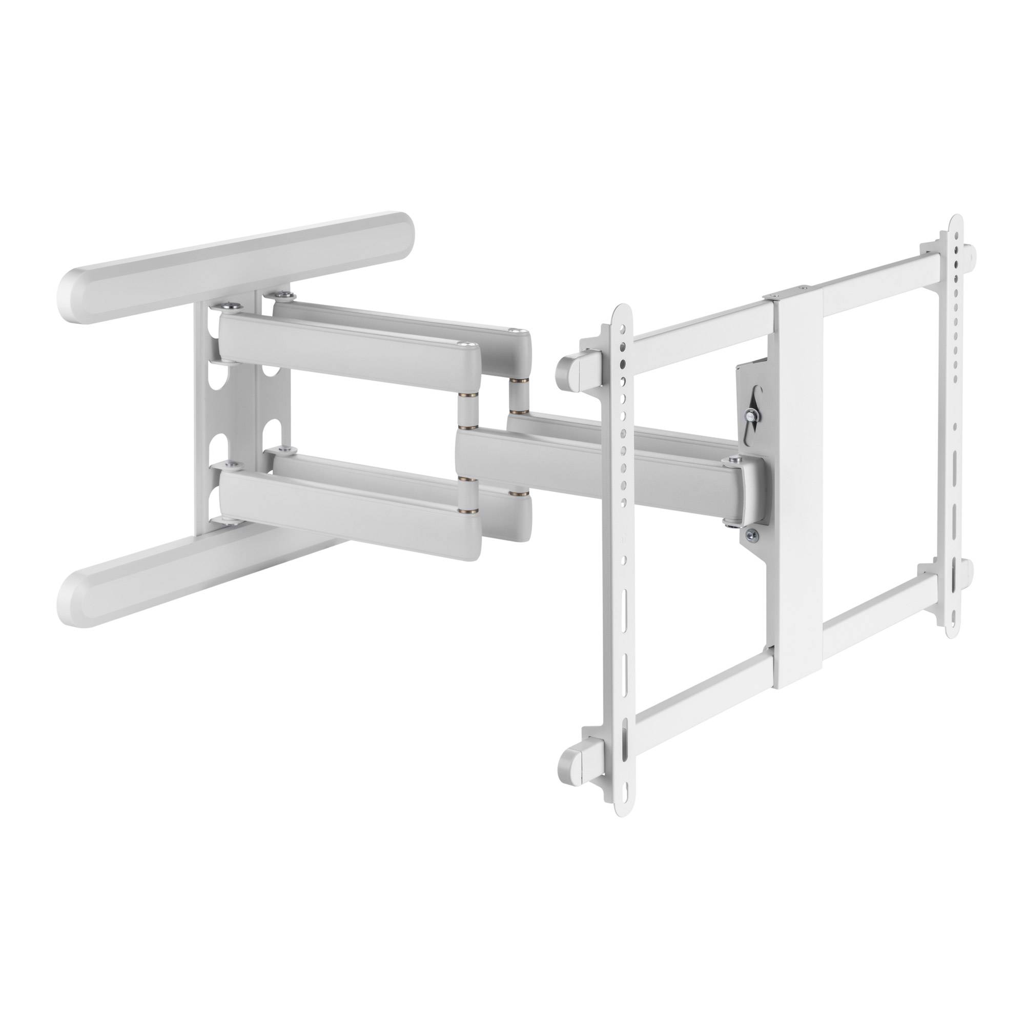 INLINE - Premium Aluminium Wandhalterung - für Flach-TV (37-80"") - weiß