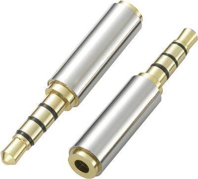 SpeaKa Professional SP-9067992 Kabelschnittstellen-/Gender-Adapter 3.5 mm 2,5 mm Gold