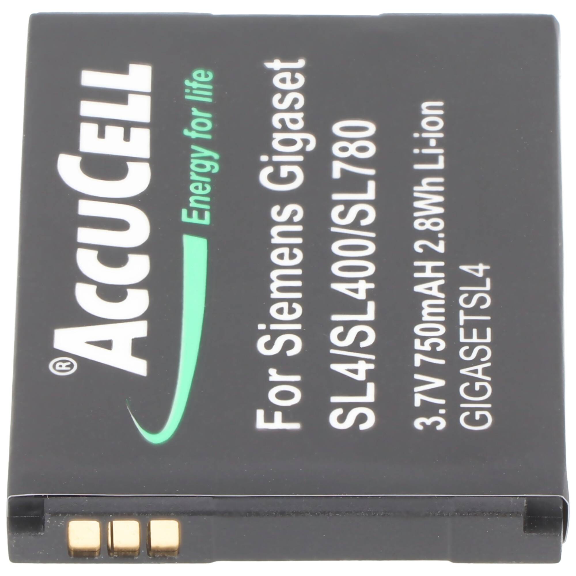 AccuCell Akku passend für Siemens SL4, SL5, SL400, SL78, SL780, SL785, SL788