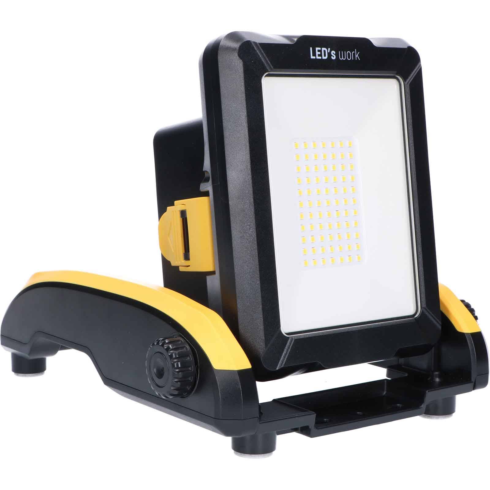 LED´s work Akku-Baustrahler 18V