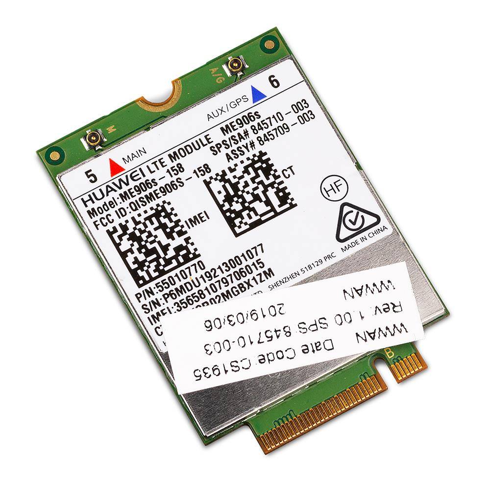 HP lt4132 LTE/HSPA+ (Refurbished) Karte (P/N: 845710-003, Huawei ME906s-158, für ProBook, EliteBook, ZBook)