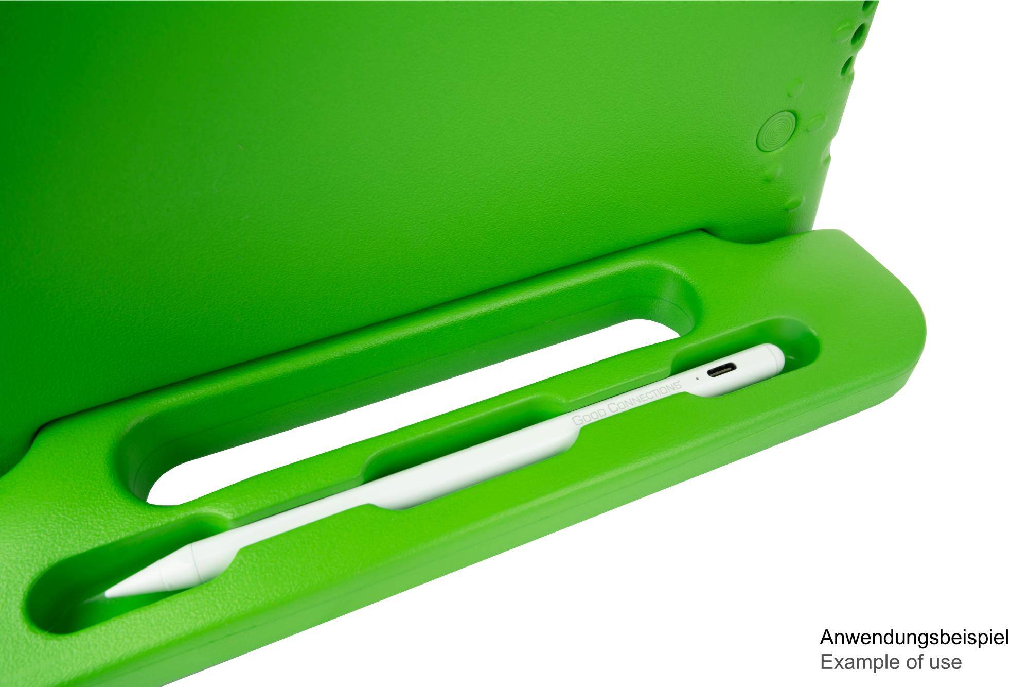 iPad 10,9" (10. Gen.) Tablet-Schutzhülle mit Kickstand, grün, Good Connections®