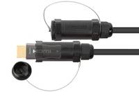 PYTHON - AOC Hybrid HDMI« 2.0b Kabel stahlarmiert 5m - Kabel - Digital/Display/Video