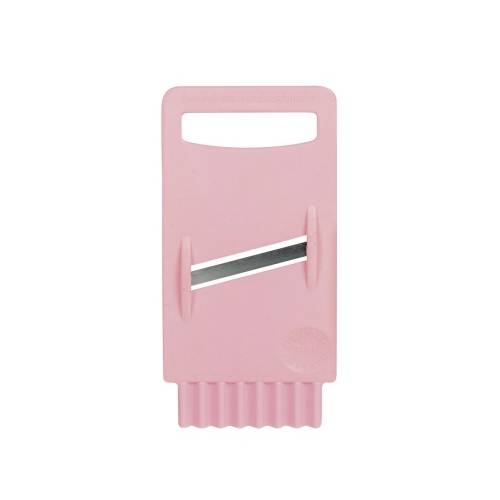 Buchsteiner 3201 Gemüsehobel, zum Scheibenschneiden, 18 x 9 x 5 cm, rosa