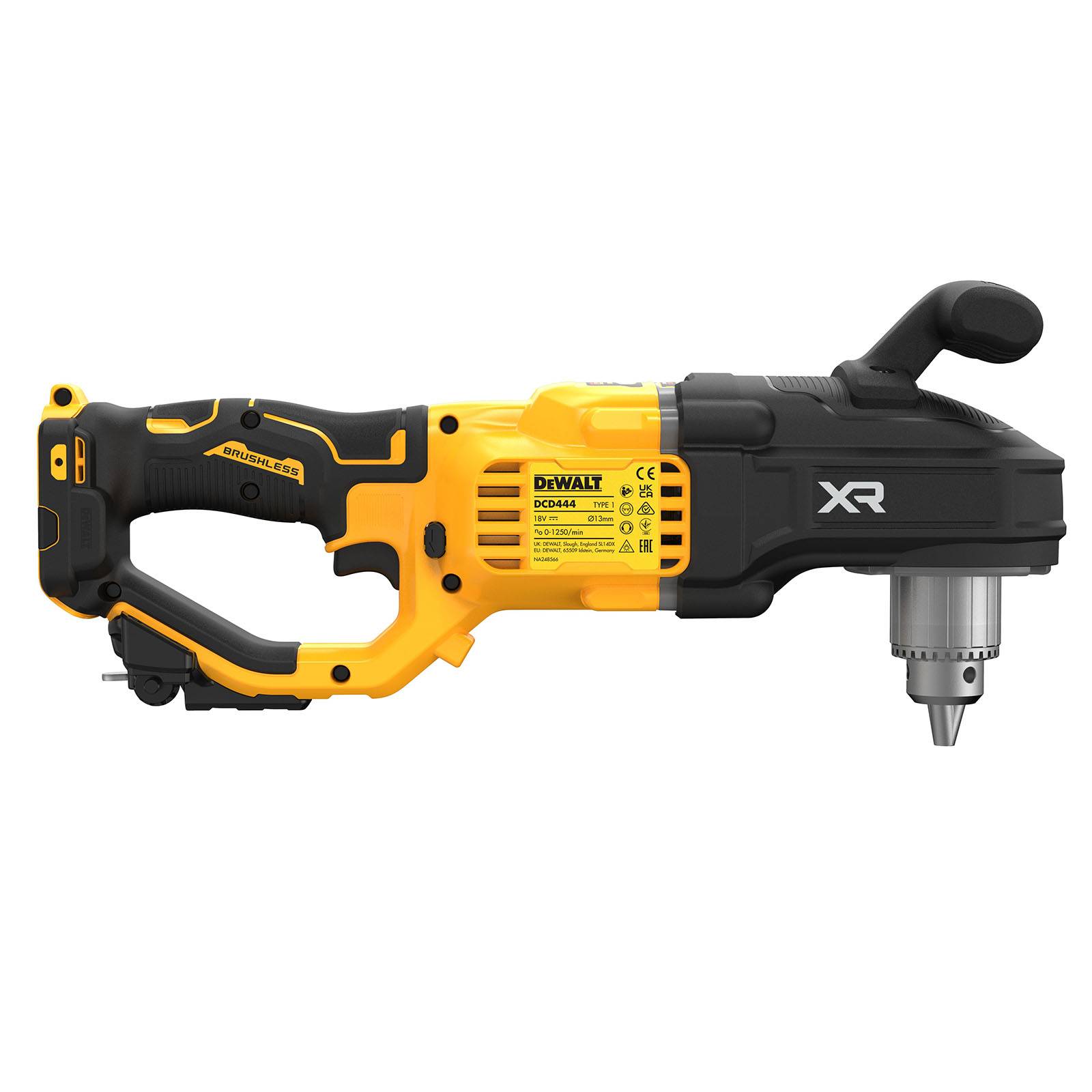 DeWALT Akku-Winkelbohrmaschine DCD444N-XJ 18V
