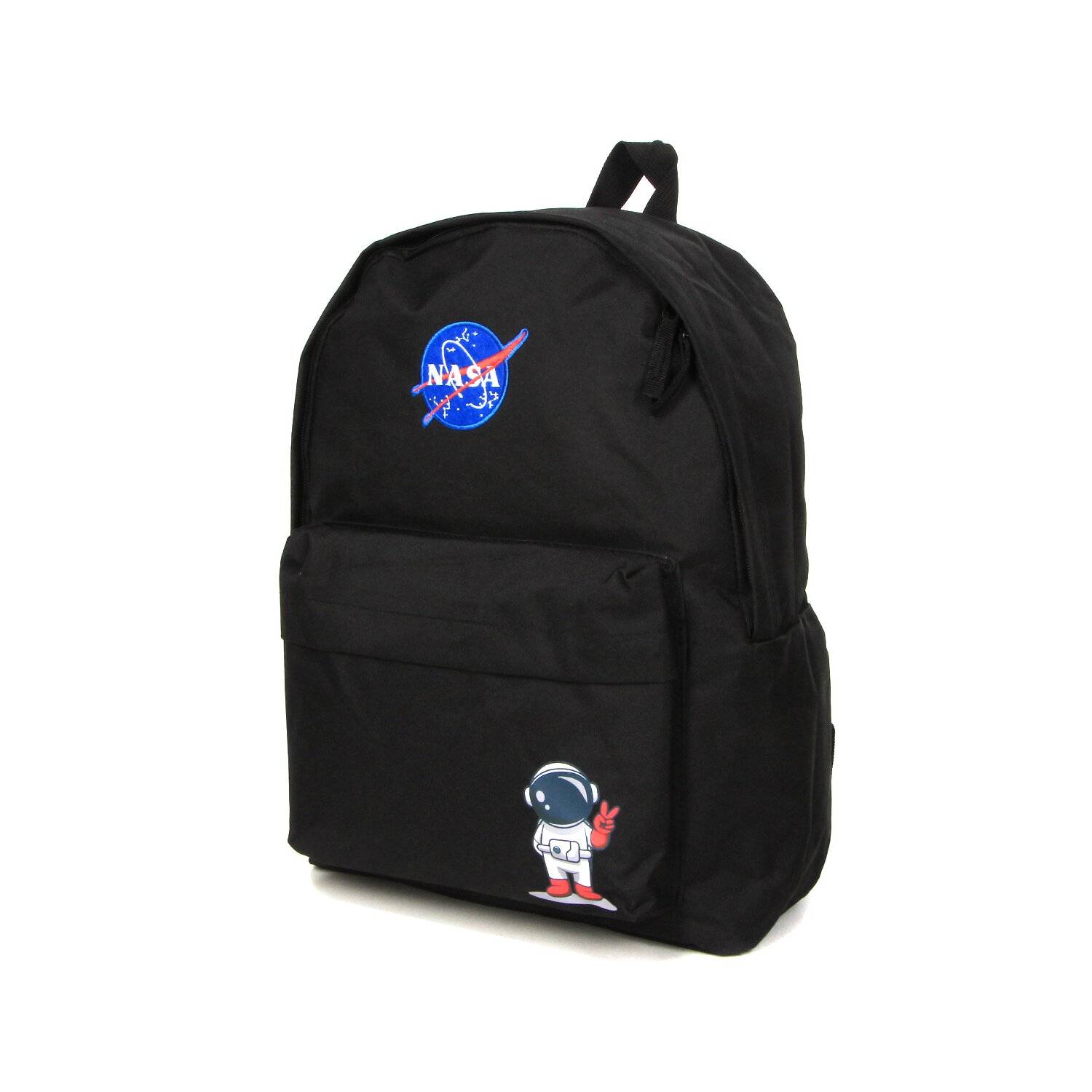 NASA Astronauten Rucksack für Kinder Schule Freizeit Schwarz