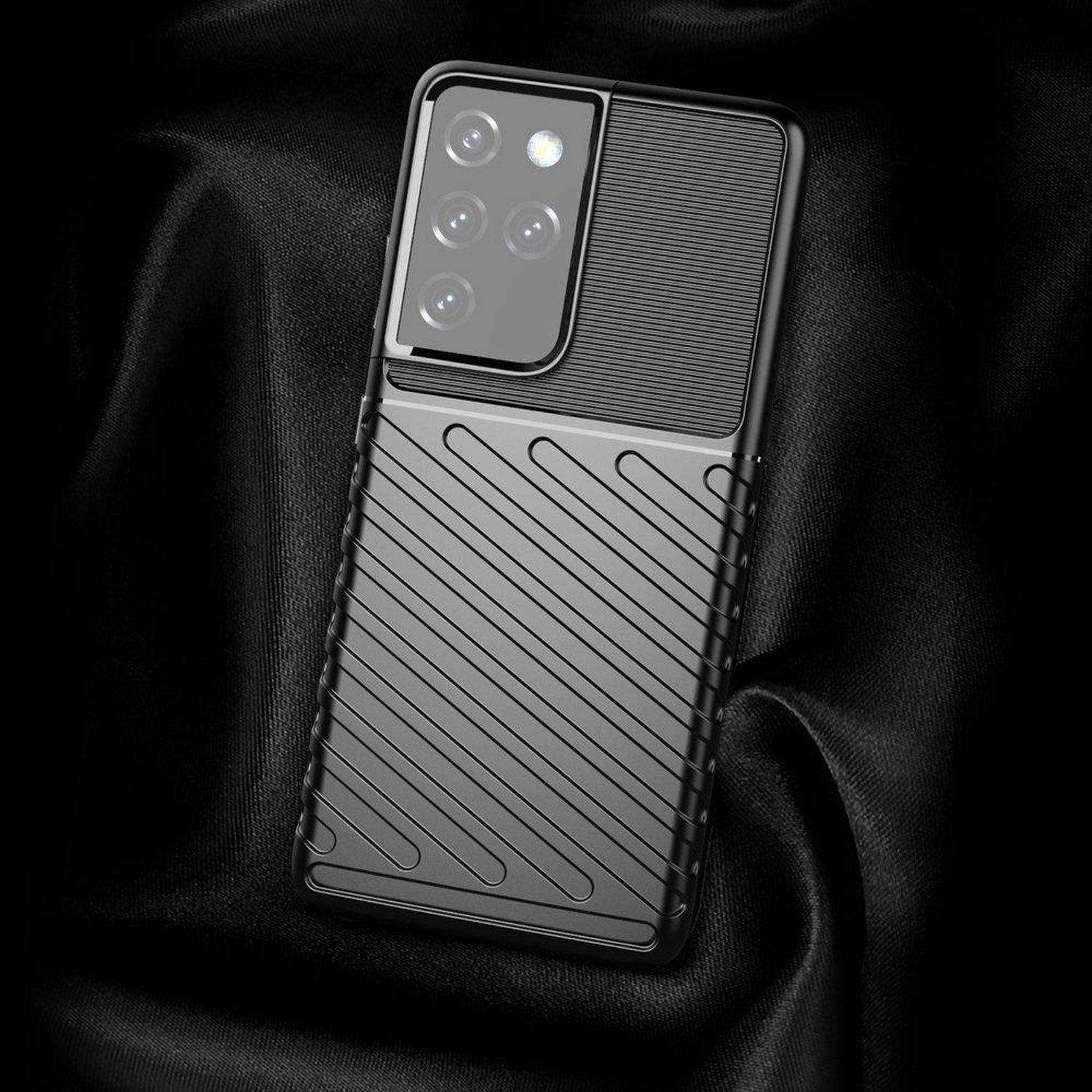 Armor SchutzHülle "Thunder" Case Bumper HandyhülleRobust Rutschfest kompatibel mit Samsung Galaxy S23 Plus