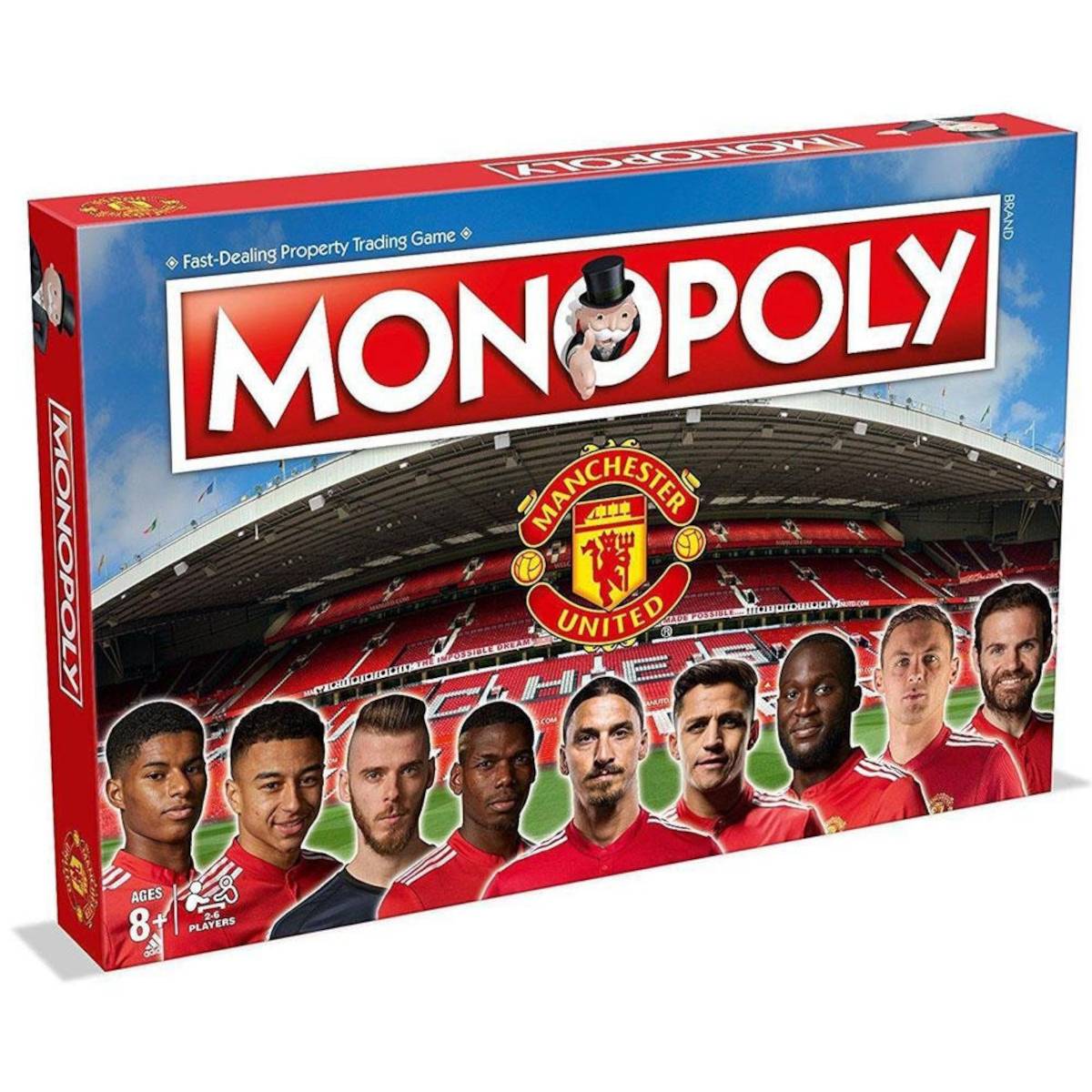 Monopoly - Manchester United, englische Ausgabe Brettspiel Gesellschaftsspiel