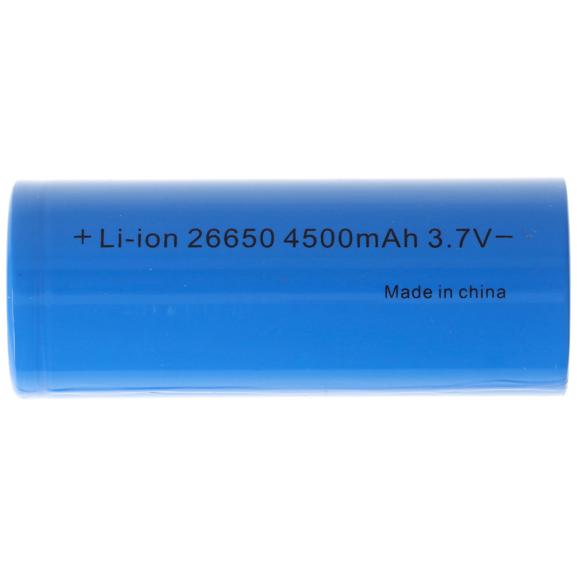 4500mAh Li-ion Akku 26650A 3,6V, 3,7V, max. 15A Entladestrom, 26,5x65,2mm