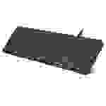 Perixx PERIBOARD-615 B, Kabellose und kabelgebundene 3-in-1-Tastatur für mehrere Geräte, Ultra mit