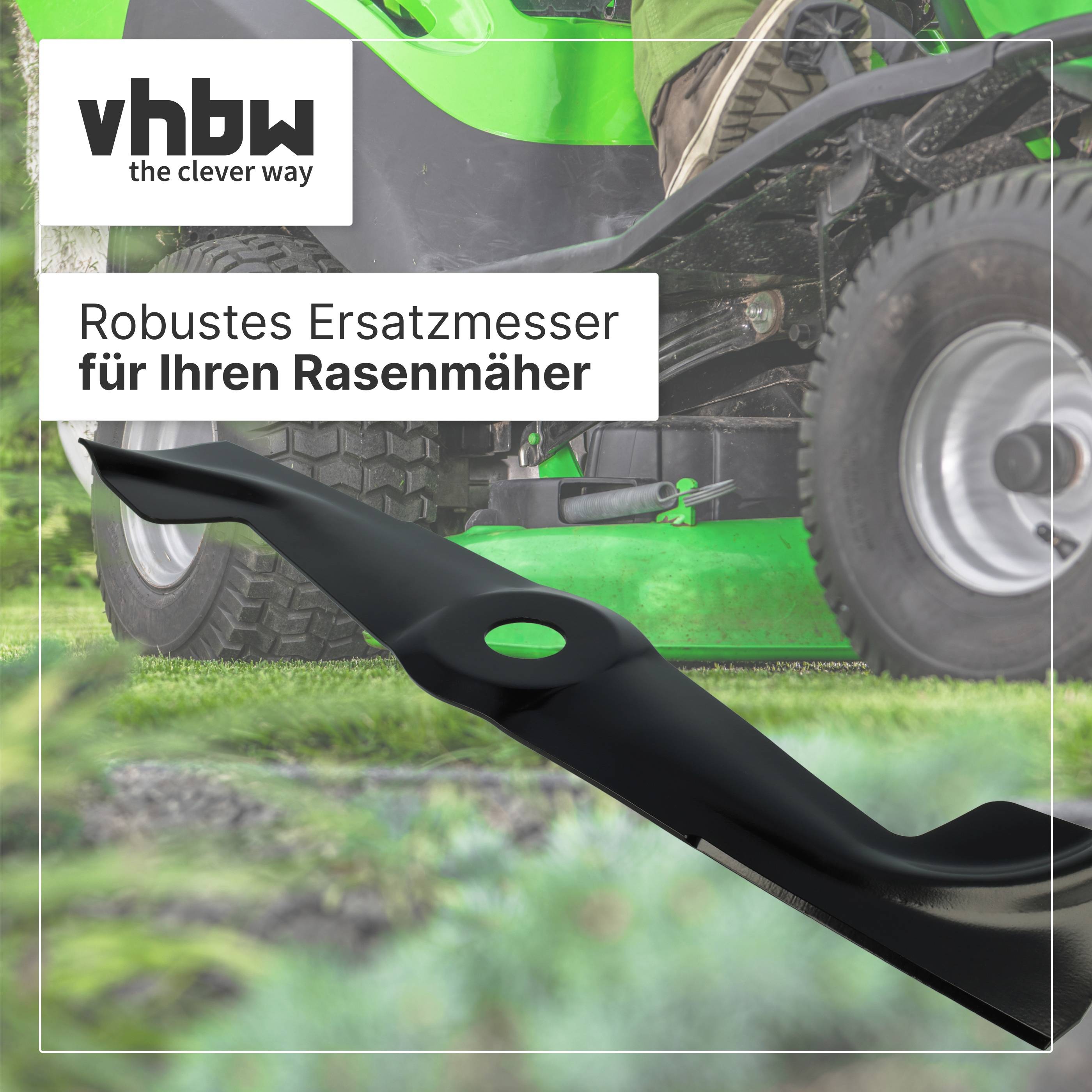 Robustes Ersatzmesser für Ihren Rasenmäher