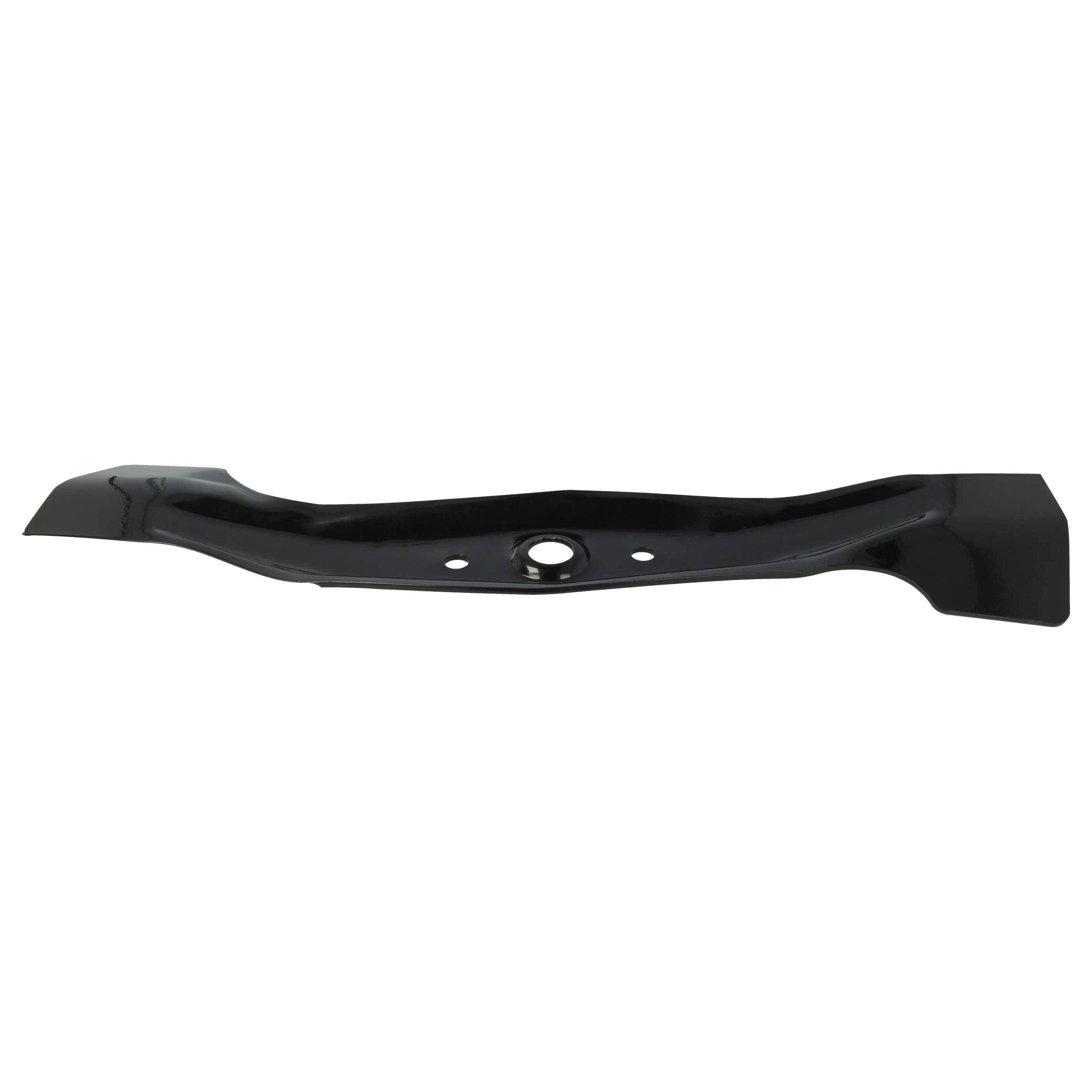 vhbw Ersatz-Messer kompatibel mit Honda HRG 476C, HRB 475, HR 475, HRB 476 Rasenmäher - Ersatzklinge Schwarz, 40MnB-Stahl