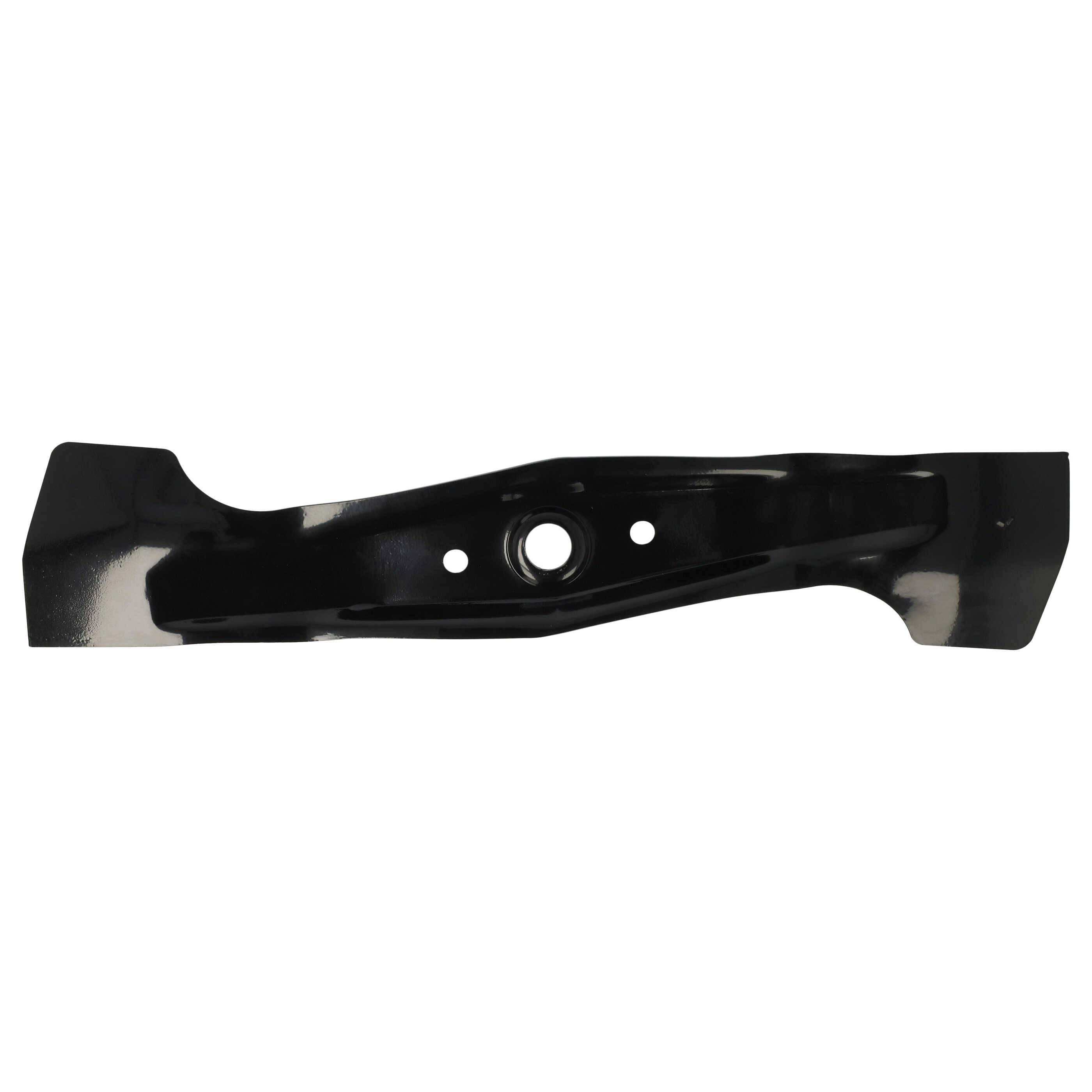 vhbw Ersatz-Messer kompatibel mit Honda HRG 476C, HRB 475, HR 475, HRB 476 Rasenmäher - Ersatzklinge Schwarz, 40MnB-Stahl