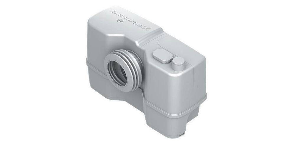 Grundfos Fäkalienhebeanlage SOLOLIFT2 WC-1 0,62 kW, 230-240 V/50 Hz