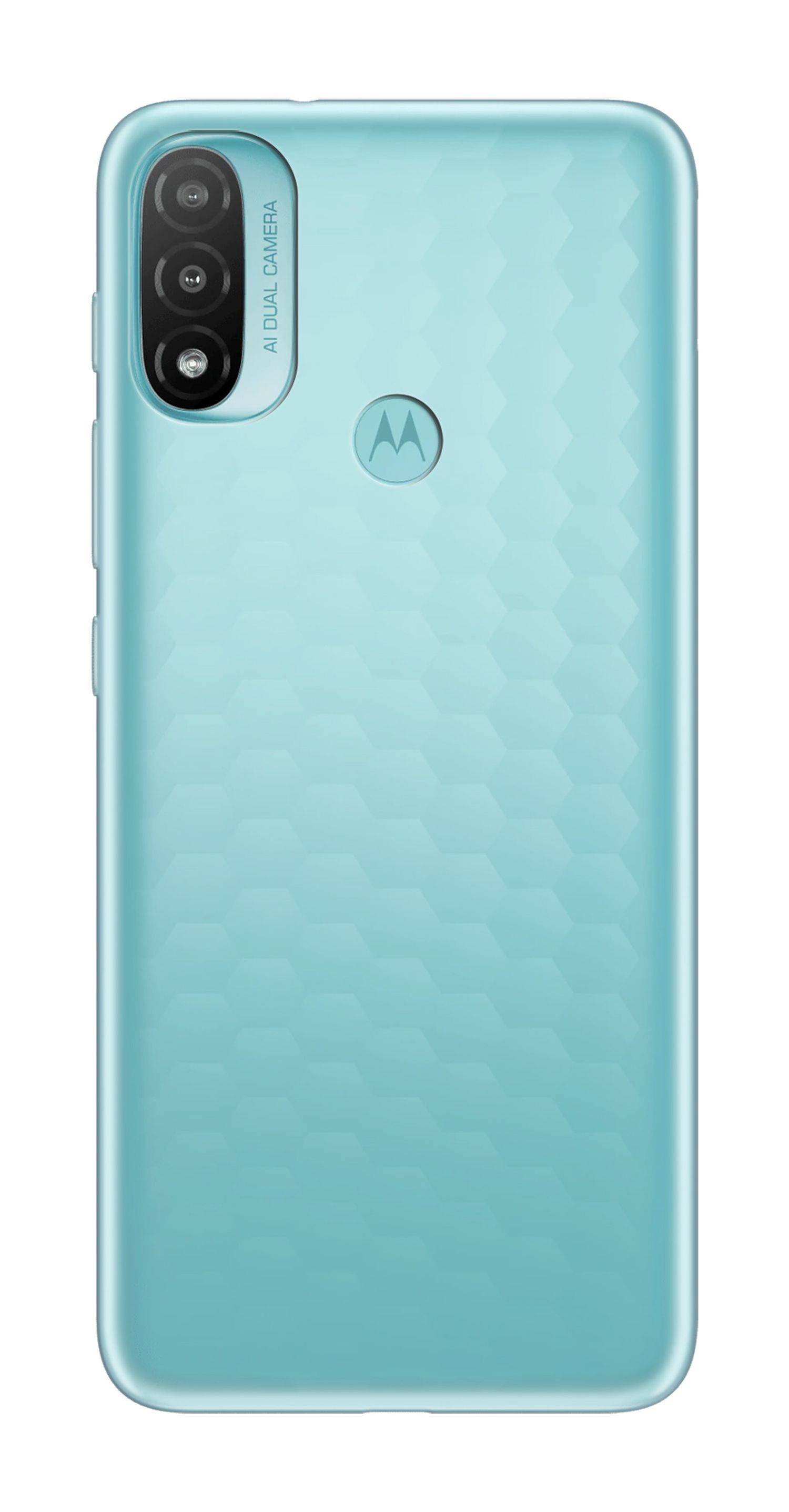 Silikon Hülle Basic kompatibel mit MOTOROLA MOTO E22 Case TPU Soft Handy Cover Schutz Transparent