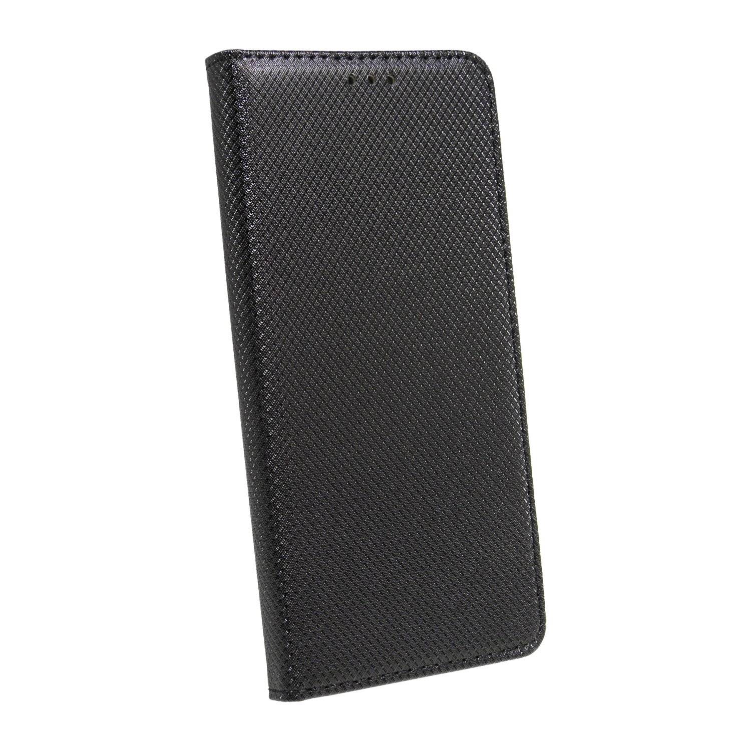 Buch Tasche "Smart" für SAMSUNG GALAXY S23 Handy Hülle Etui Brieftasche mit Standfunktion, Kartenfach Schwarz
