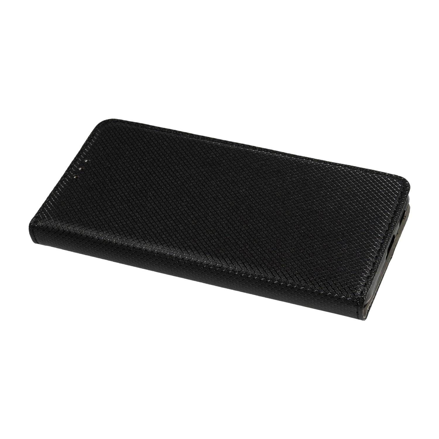Buch Tasche "Smart" für SAMSUNG GALAXY S23 Handy Hülle Etui Brieftasche mit Standfunktion, Kartenfach Schwarz