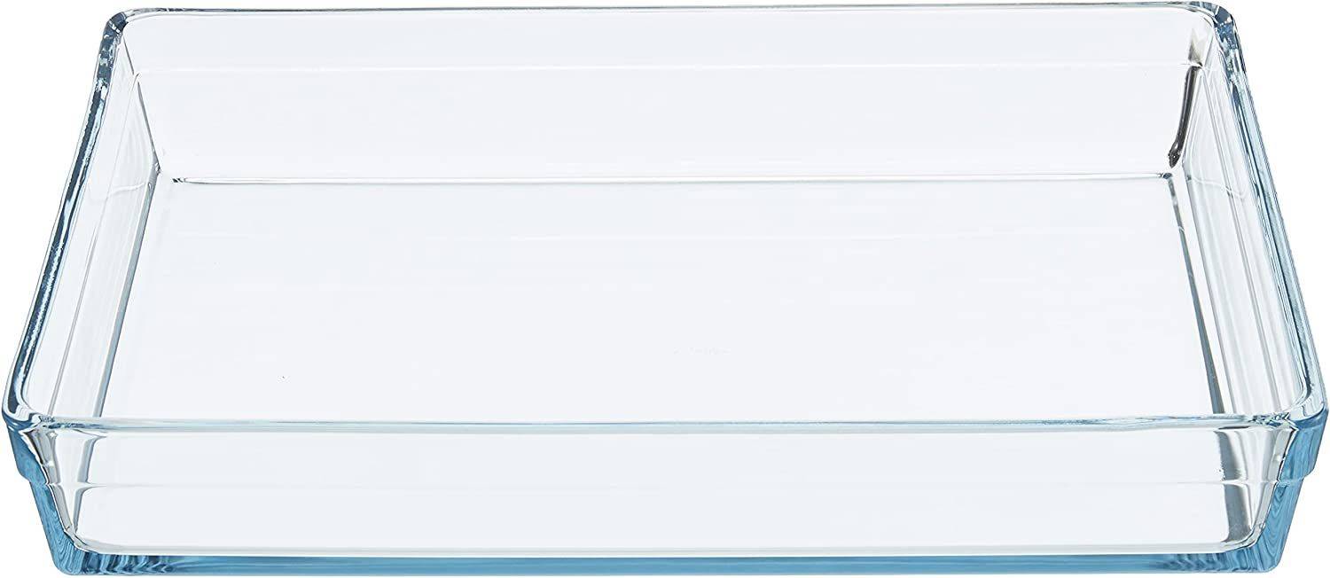 Pasbahce Borcam Premium Rechteckblech 26Cmx37Cm, 4350 cc transparent