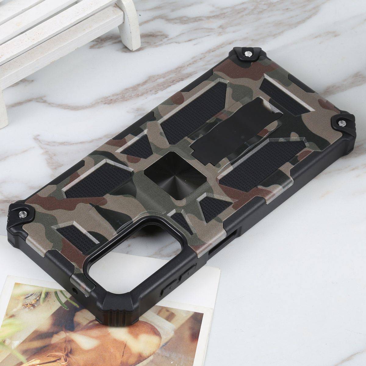 Für Samsung Galaxy A14 5G / 4G Camouflage Shockproof Armor Military