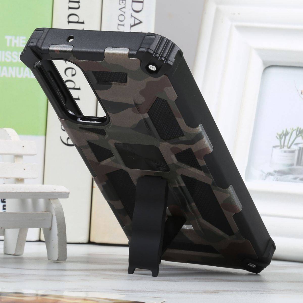 Für Samsung Galaxy A14 5G / 4G Camouflage Shockproof Armor Military