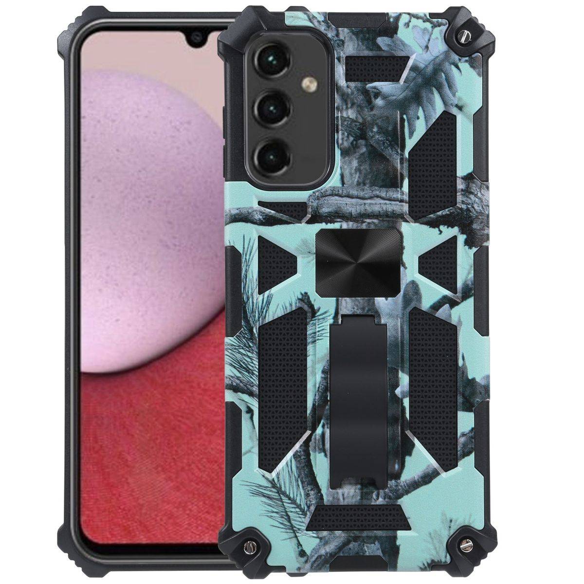Für Samsung Galaxy A14 5G / 4G Camouflage Shockproof Armor Military