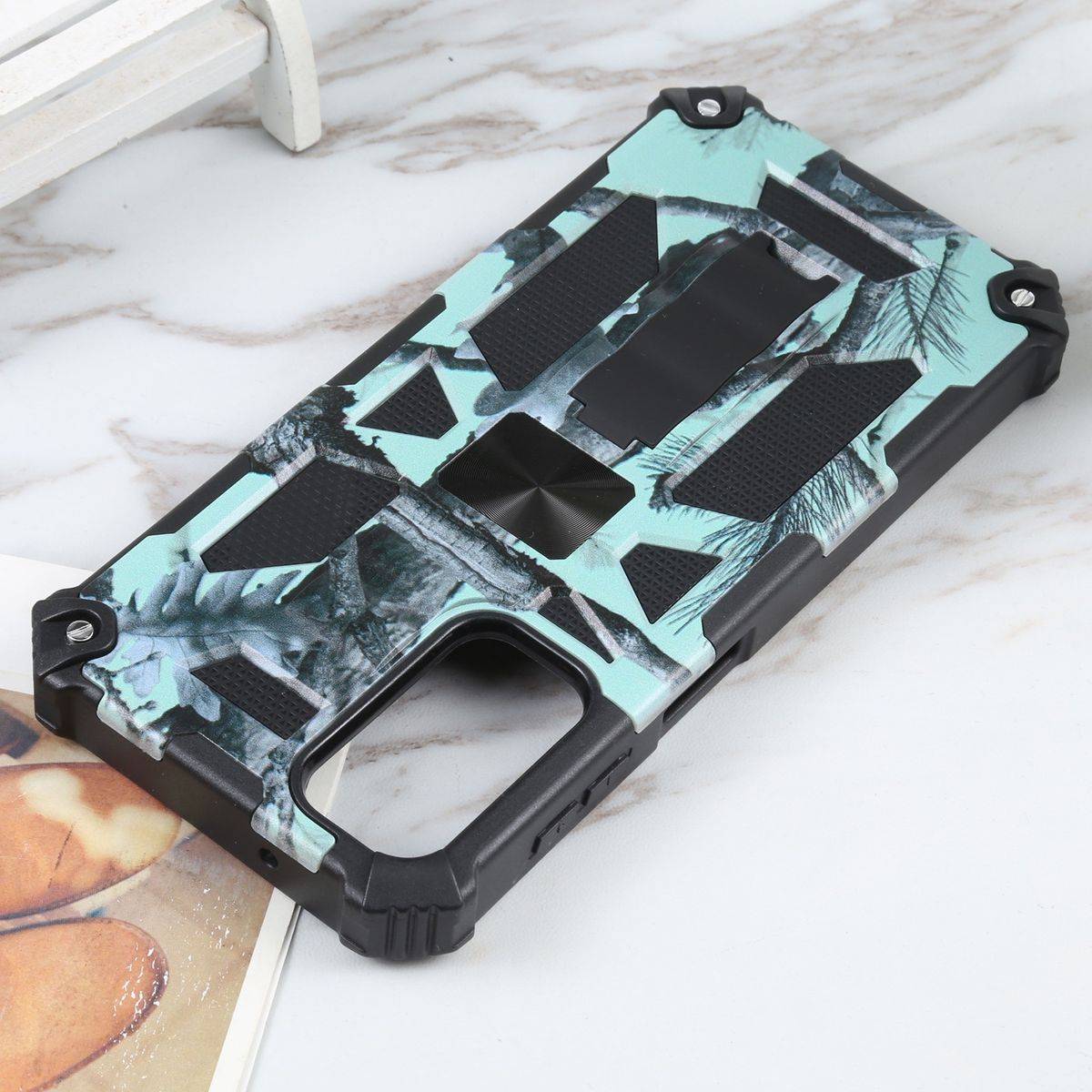 Für Samsung Galaxy A14 5G / 4G Camouflage Shockproof Armor Military