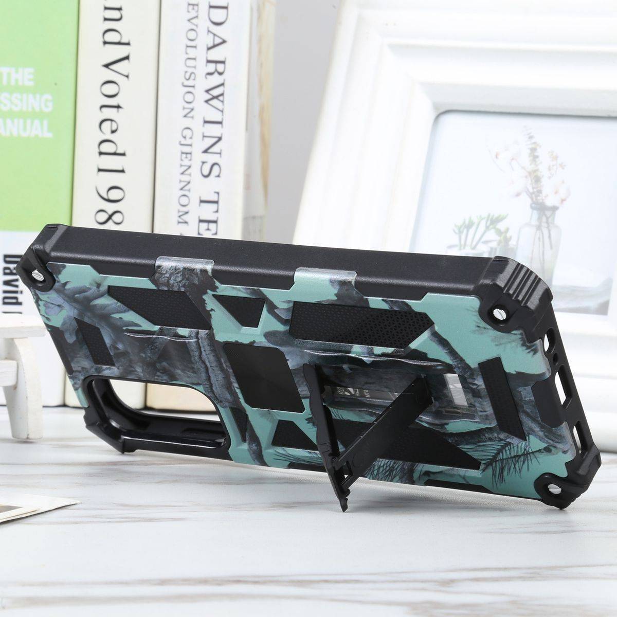Für Samsung Galaxy A14 5G / 4G Camouflage Shockproof Armor Military