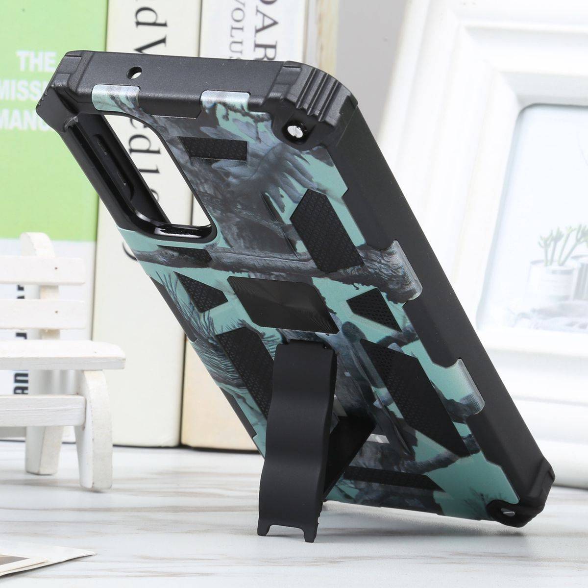 Für Samsung Galaxy A14 5G / 4G Camouflage Shockproof Armor Military
