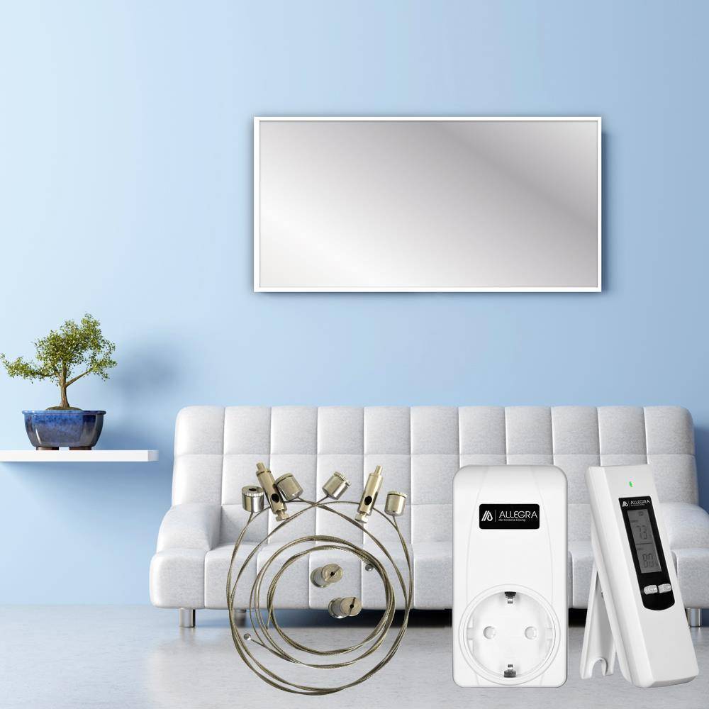 Infrarotheizung IH550 + Aufhängesystem + Thermostat T20