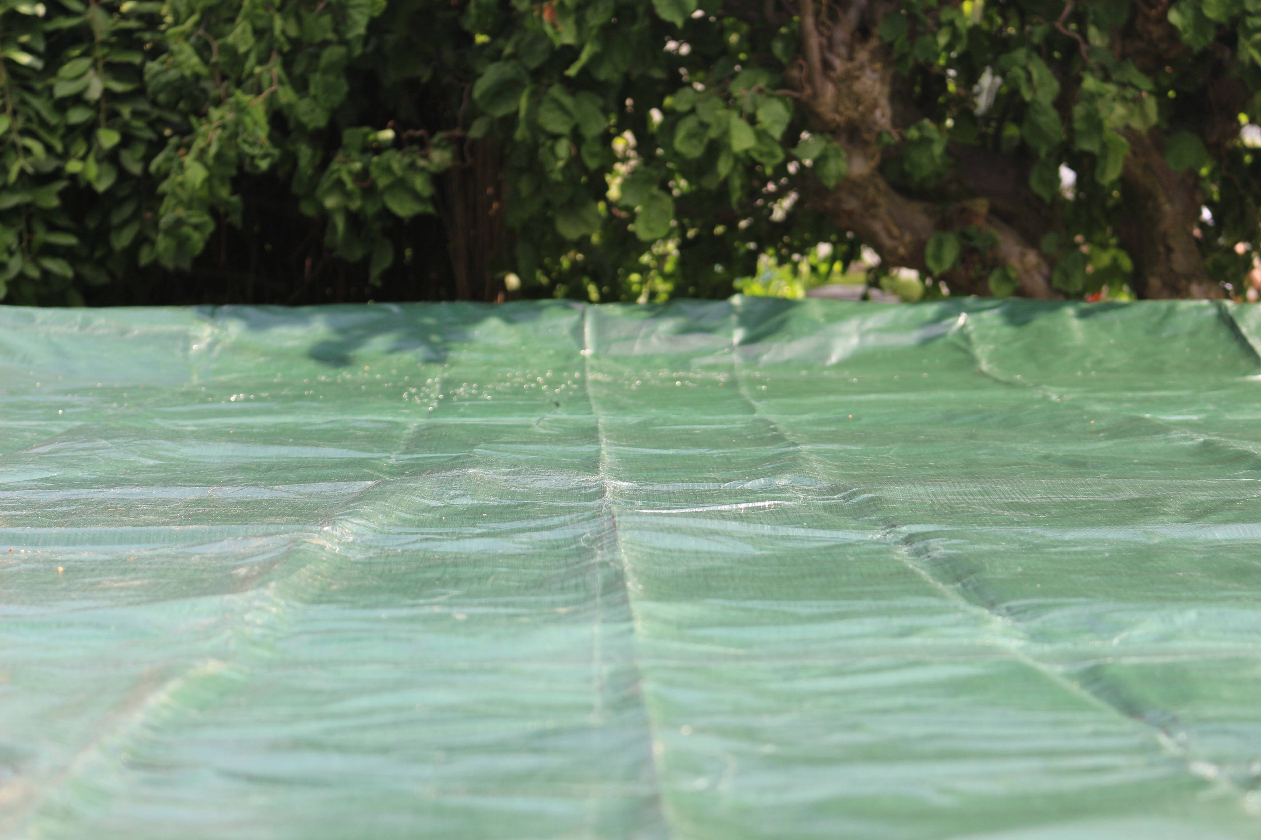 HC Garten & Freizeit Sommer- & Winter-Abdeckplane für runde Pools 5 m