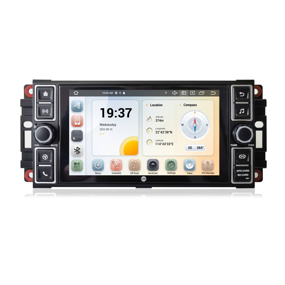 Für Jeep Chrysler Dodge 300C Journey Cherokee 6.2"Touch Android GPS Navi CarPlay