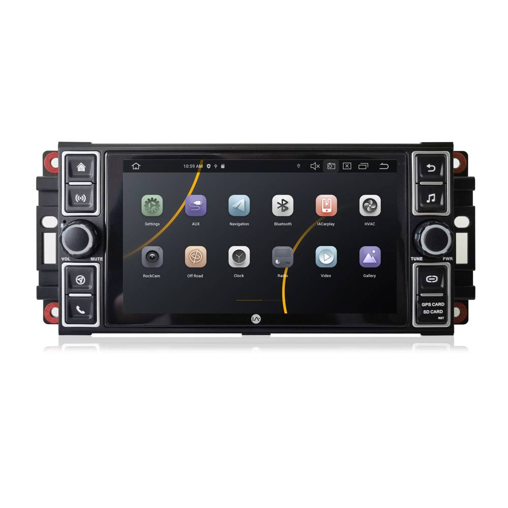 Für Jeep Chrysler Dodge 300C Journey Cherokee 6.2"Touch Android GPS Navi CarPlay