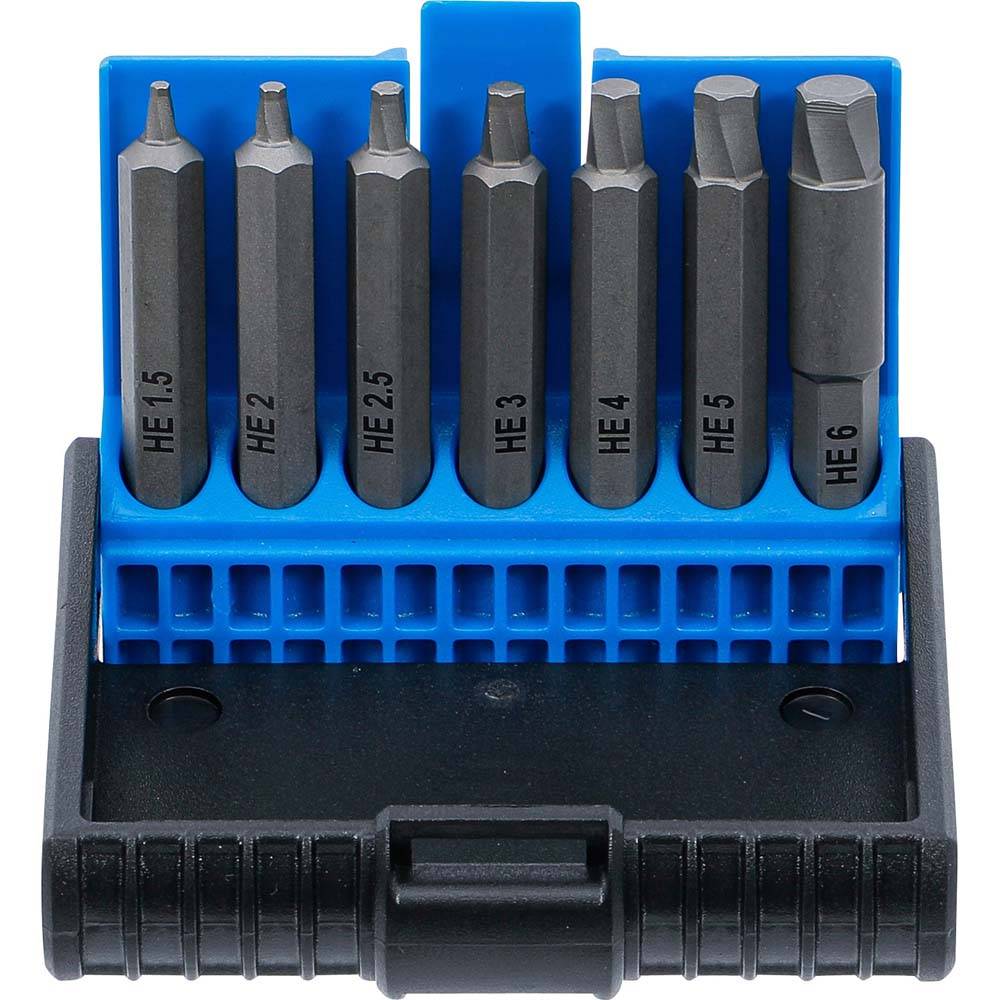 Schraubenausdreher-Satz für defekten Innensechskant 1,5 bis 6 mm - 7-tlg.