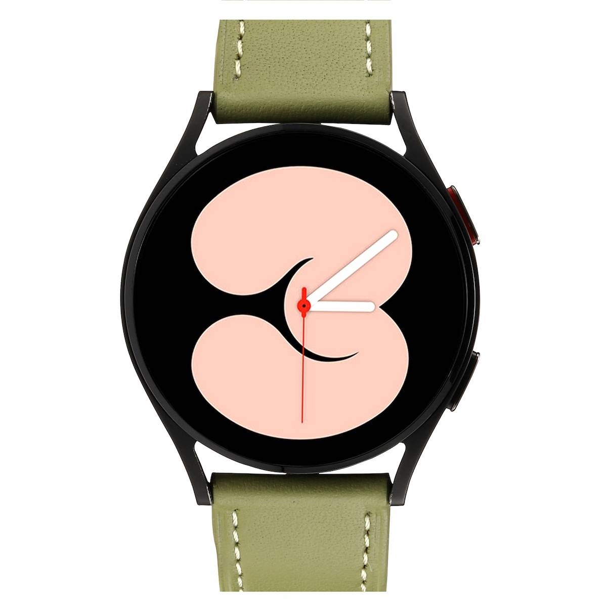 Für Samsung Galaxy Watch FE 6 5 4 Normal Pro Classic Kunstleder Band