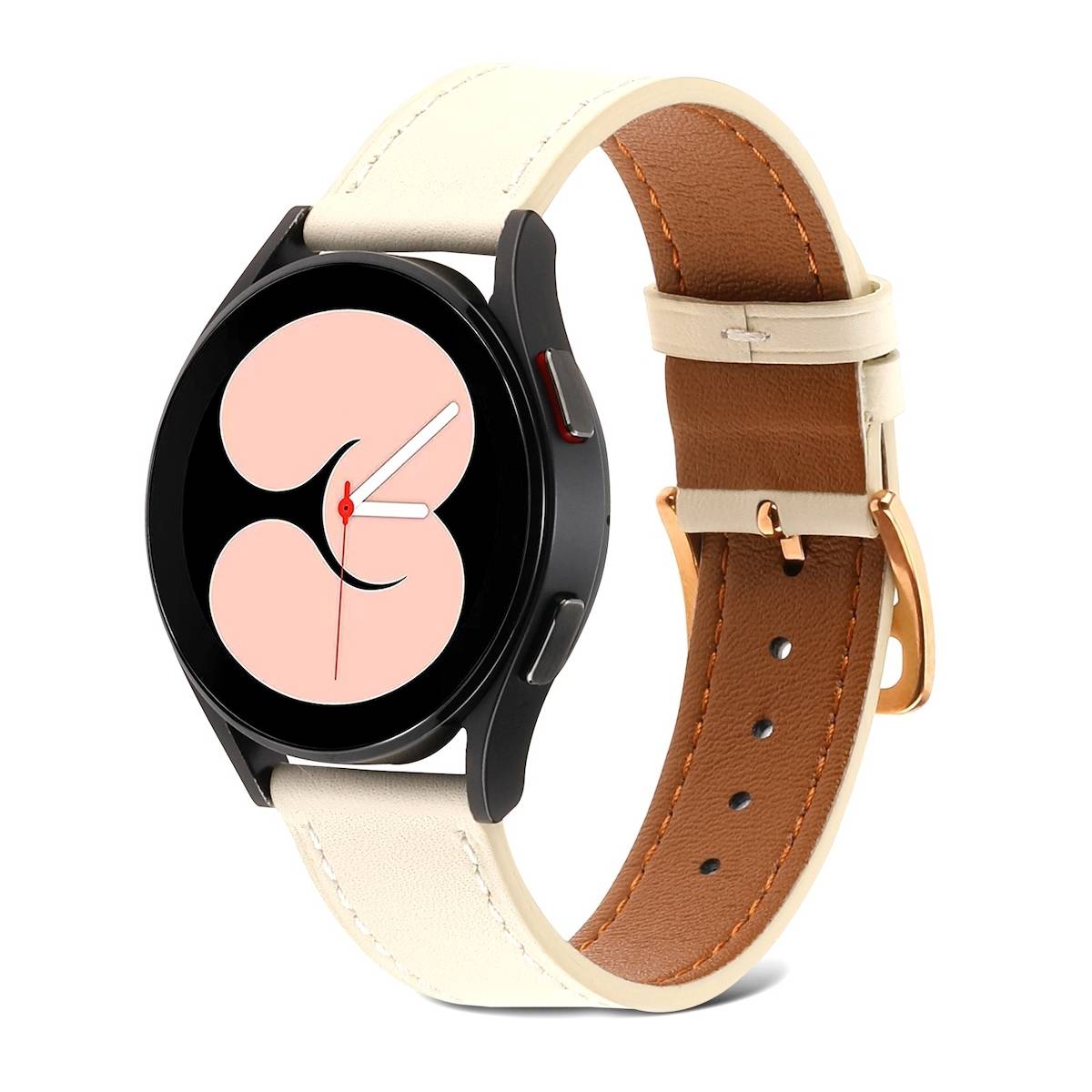 Für Samsung Galaxy Watch FE 6 5 4 Normal Pro Classic Kunstleder Band