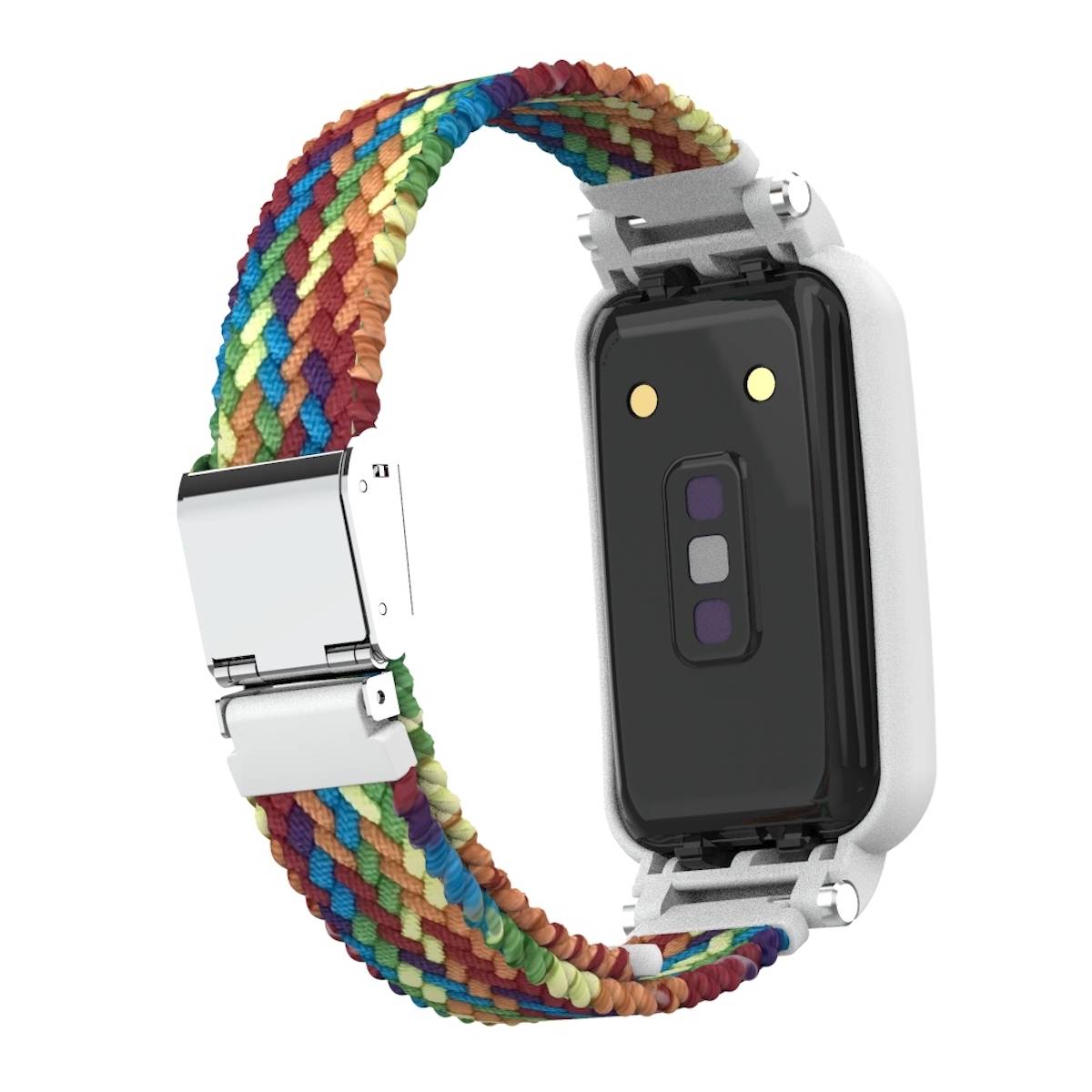 Für Xiaomi Mi Band 7 Pro Geflochtenes Nylon Armband Bunt Ersatz Armband Smart Uhr Smart Watch