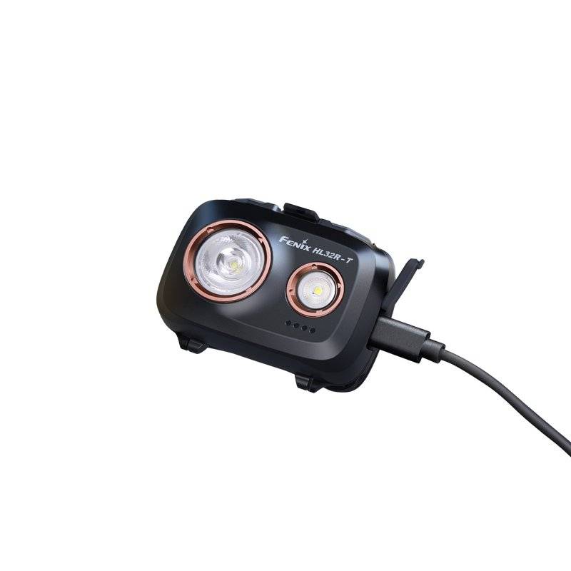 Fenix HL32R-T Stirnlampe, 800 Lumen, Dual Switch Design, inklusive ARB-LP1900-Akkupack, erhältlich in drei Farben schwar