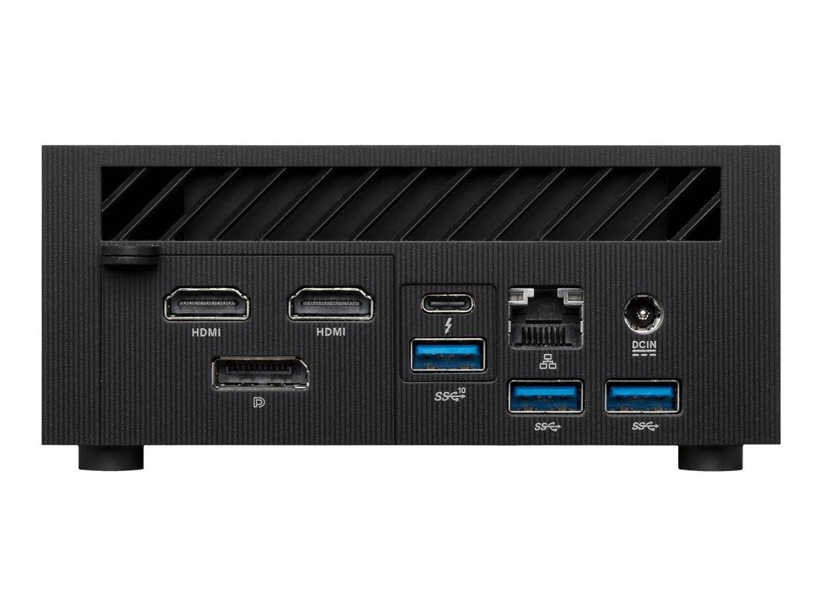 ASUS ExpertCenter PN64 BB7004MDE1 - Barebone - Mini-PC - 1 x Core i7 13700H / 3.7 GHz - RAM 0 GB - Intel Iris Xe Grafikk