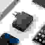 Schnellladegerät 100 W, PD Netzteil USB C mit GaN II Tech 4-Ports 2USB-C + 2USB-A schwarz