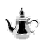 Edelstahl 1L Teekanne Induktionsherd Kaffeekanne mit hitzebeständigem Griff Küche/Cafeteria/Hotel/Restaurant