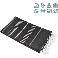 Turquoise Home 2er Pack Pestemal Küchetuch Handtuch 50x90cm Putztuch Schwarz Turquoise Home 2er Pack Pestemal Küchetuch Handtuch 50x90cm Putztuch Schwarz