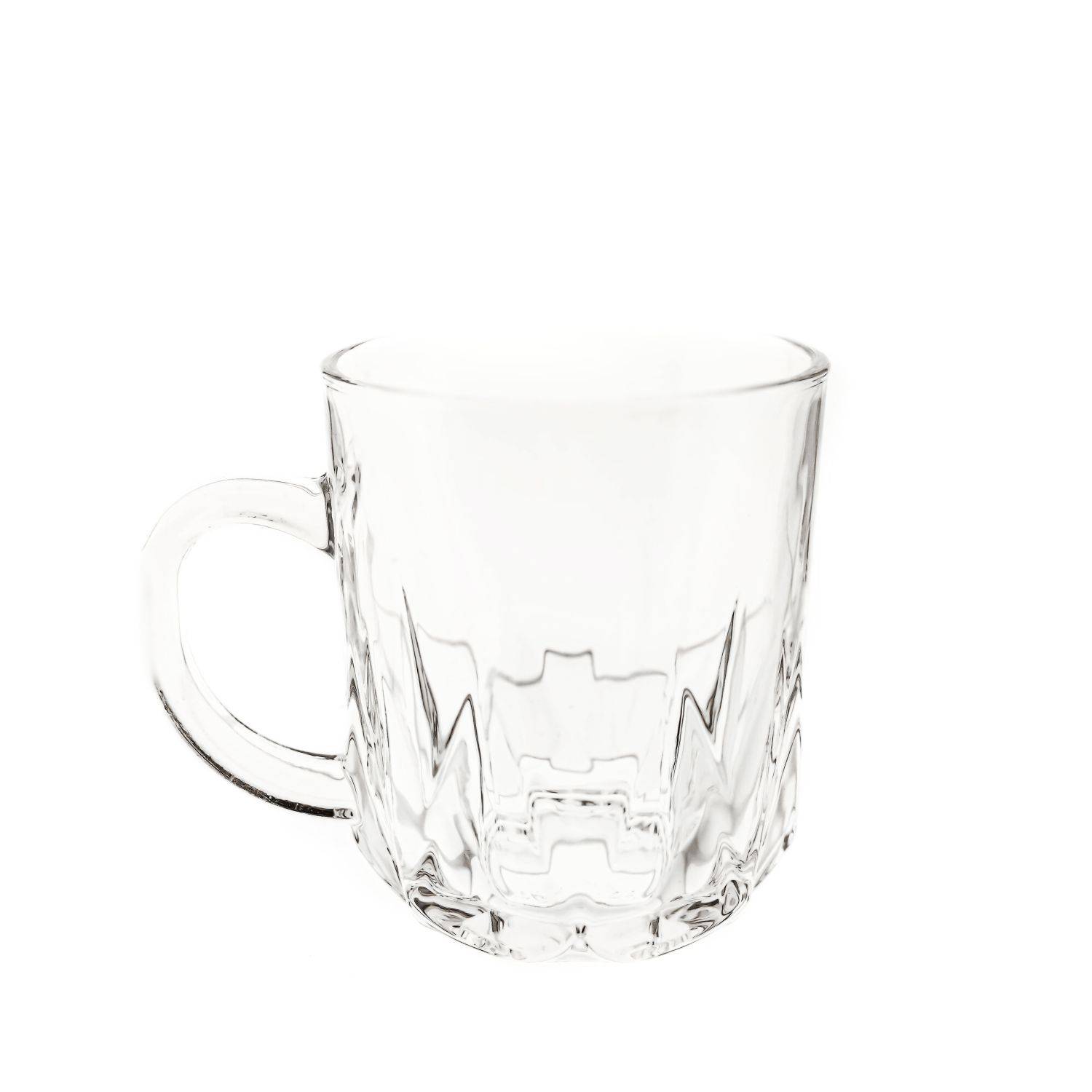 Almina 6er Set Diamant Teegläser Wassergläser-Set aus Glas transparent