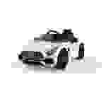 Kinderfahrzeug - Elektro Auto "Mercedes AMG GT - Lizenziert Kinderauto Weiß