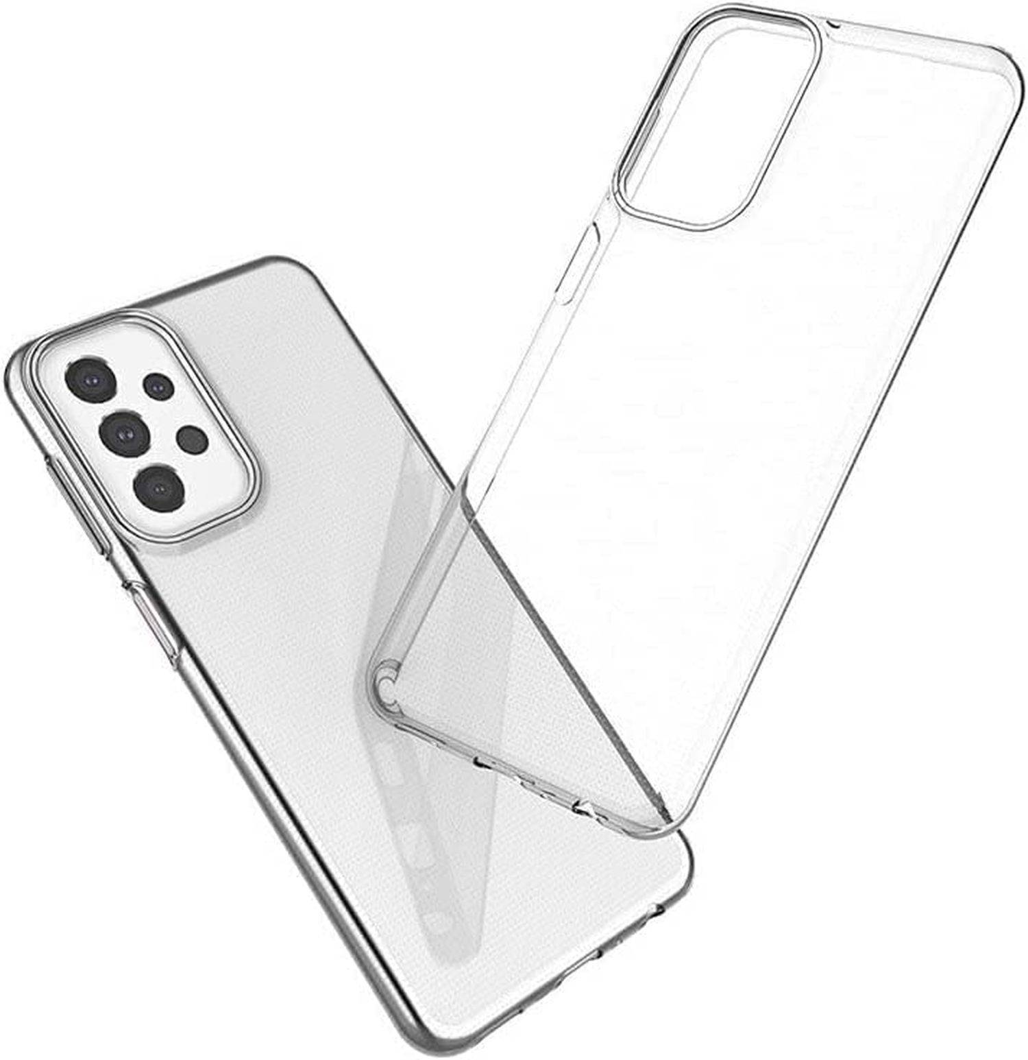 Silikon Hülle Basic kompatibel mit Vivo Y16 Case TPU Soft Handy Cover Schutz Transparent