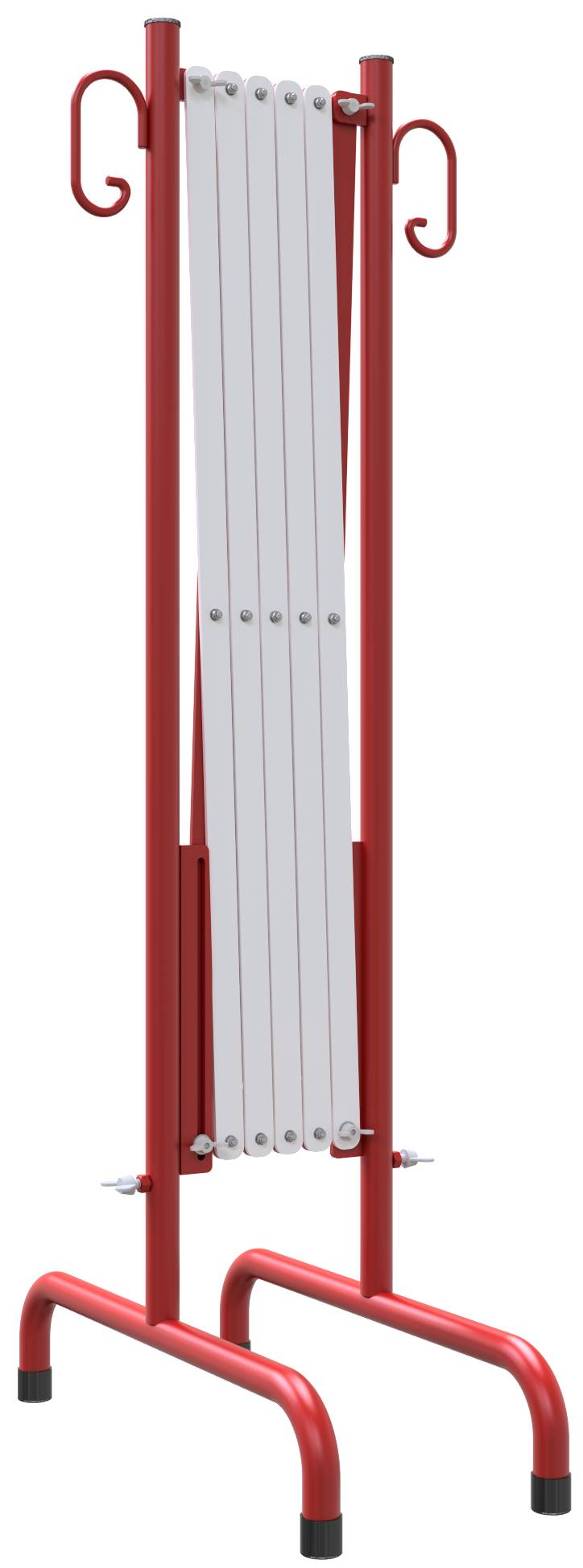 Schake Absperrschere, ausziehbar, 4 Varianten verfügbar | Farbe: rot / weiß | Größe: ausziehbar bis