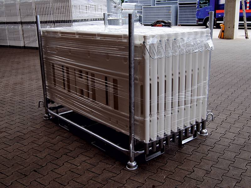 Schake Stapelpalette "Absturzsicherungen", 20 Stück, verzinkt