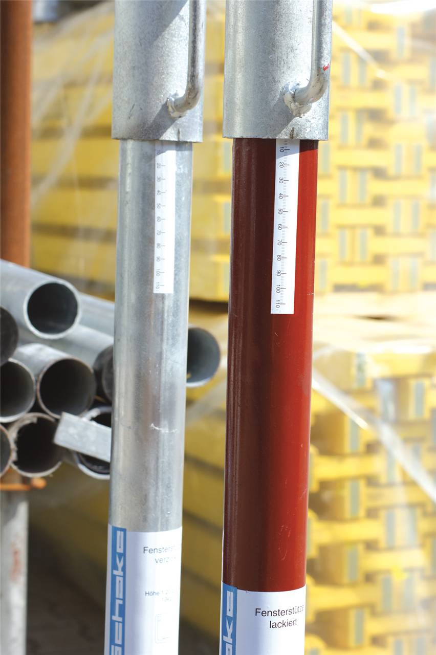 Schake Verschwertungsklammer, lackiert oder verzinkt | Farbe: lackiert mit Kette