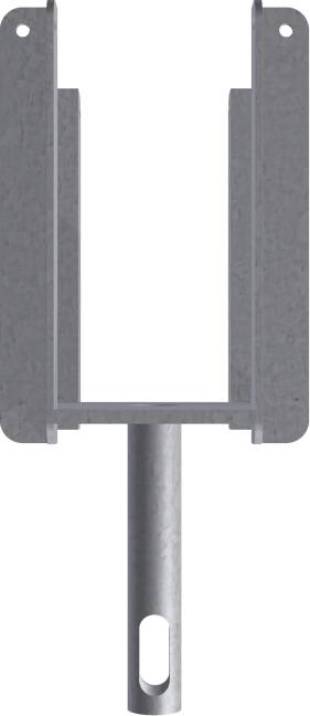 Schake Kopf für Schalungsstützen, Typ Standard, verzinkt, für Rohr Ø 26,9 mm und 38 mm | Ausführung.