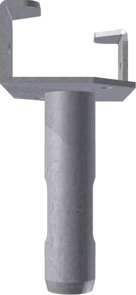 Schake Haltekopf für Schalungsstützen, verzinkt, für Rohr Ø 38 mm